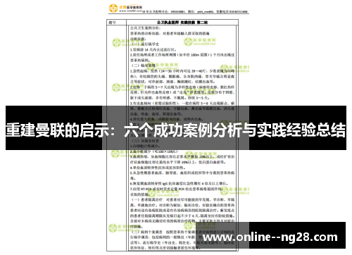 重建曼联的启示:六个成功案例分析与实践经验总结 重建曼联的启示:六个成功案例分析与实践经验总结
